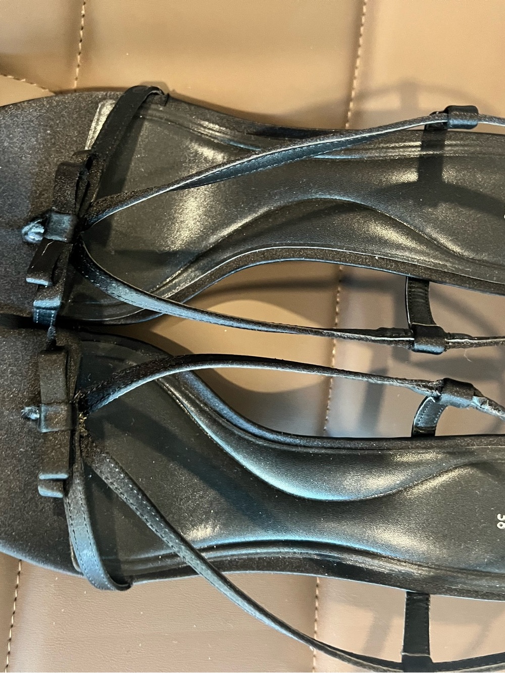 Zara Black Strappy Slingback Heels – Size 38 / US 7.5–8 ✨